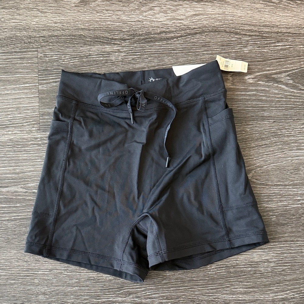 Aerie Black Women's Bike Shorts